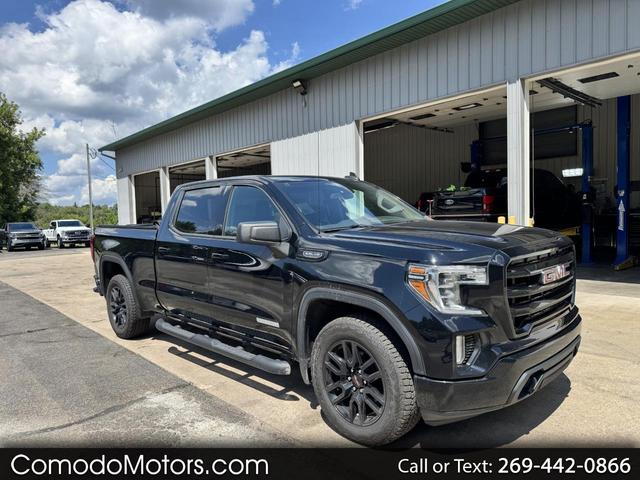 Black 2019 GMC Sierra 1500 Pickup Truck Four-Wheel Drive Automatic