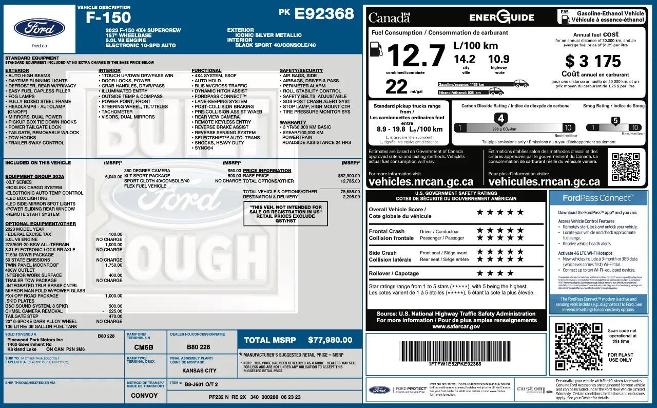 Ford F150  2023