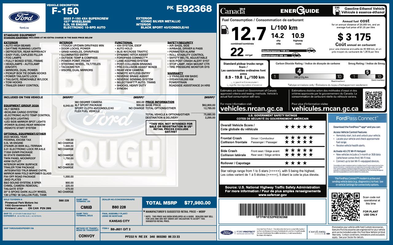 Ford F150  2023