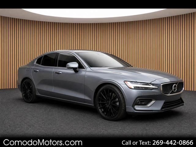 Gray 2019 Volvo S60 Sedan All-Wheel Drive Automatic
