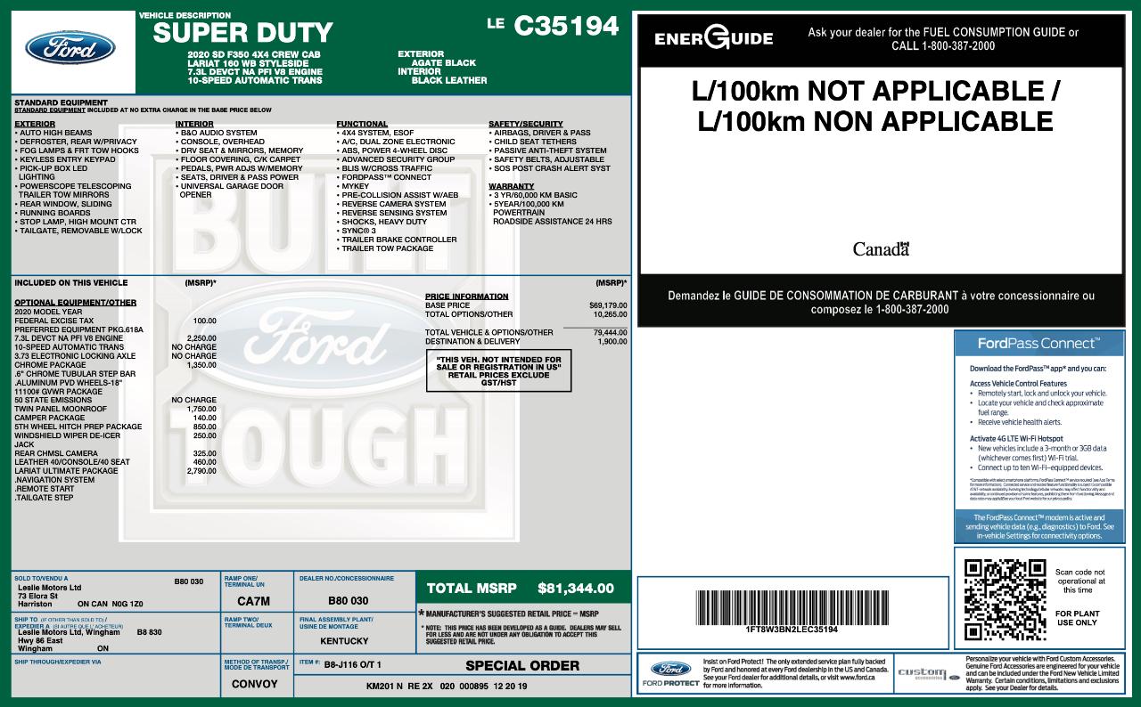 Ford F350  2020