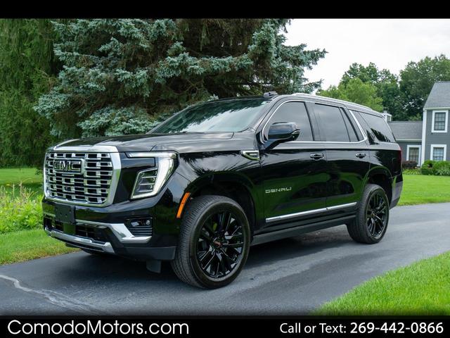 Black 2025 GMC Yukon SUV / Crossover Four-Wheel Drive Automatic