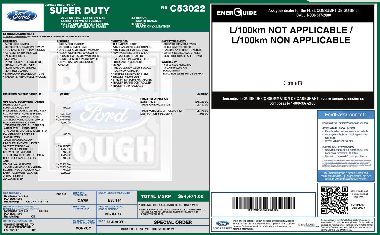 2022 Ford F-250 Super Duty Lariat - Photo 10