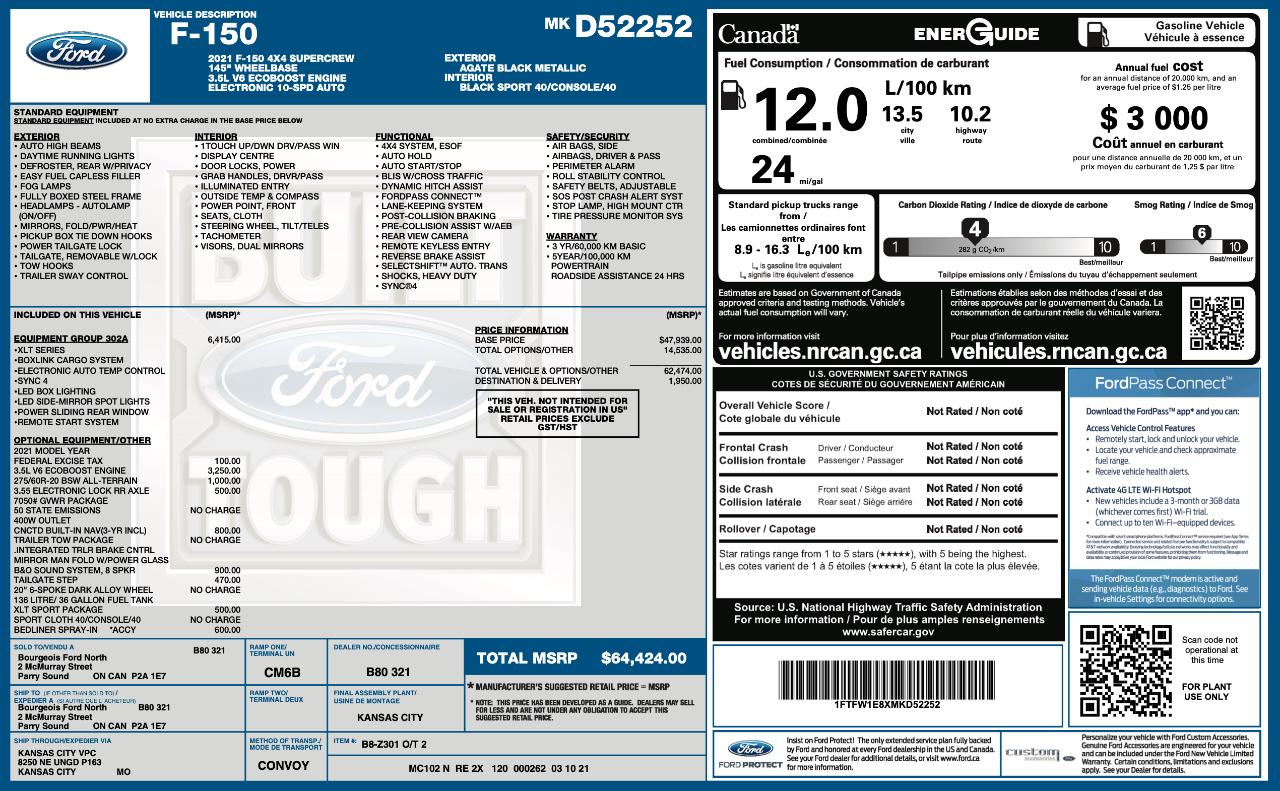 Ford F150  2021