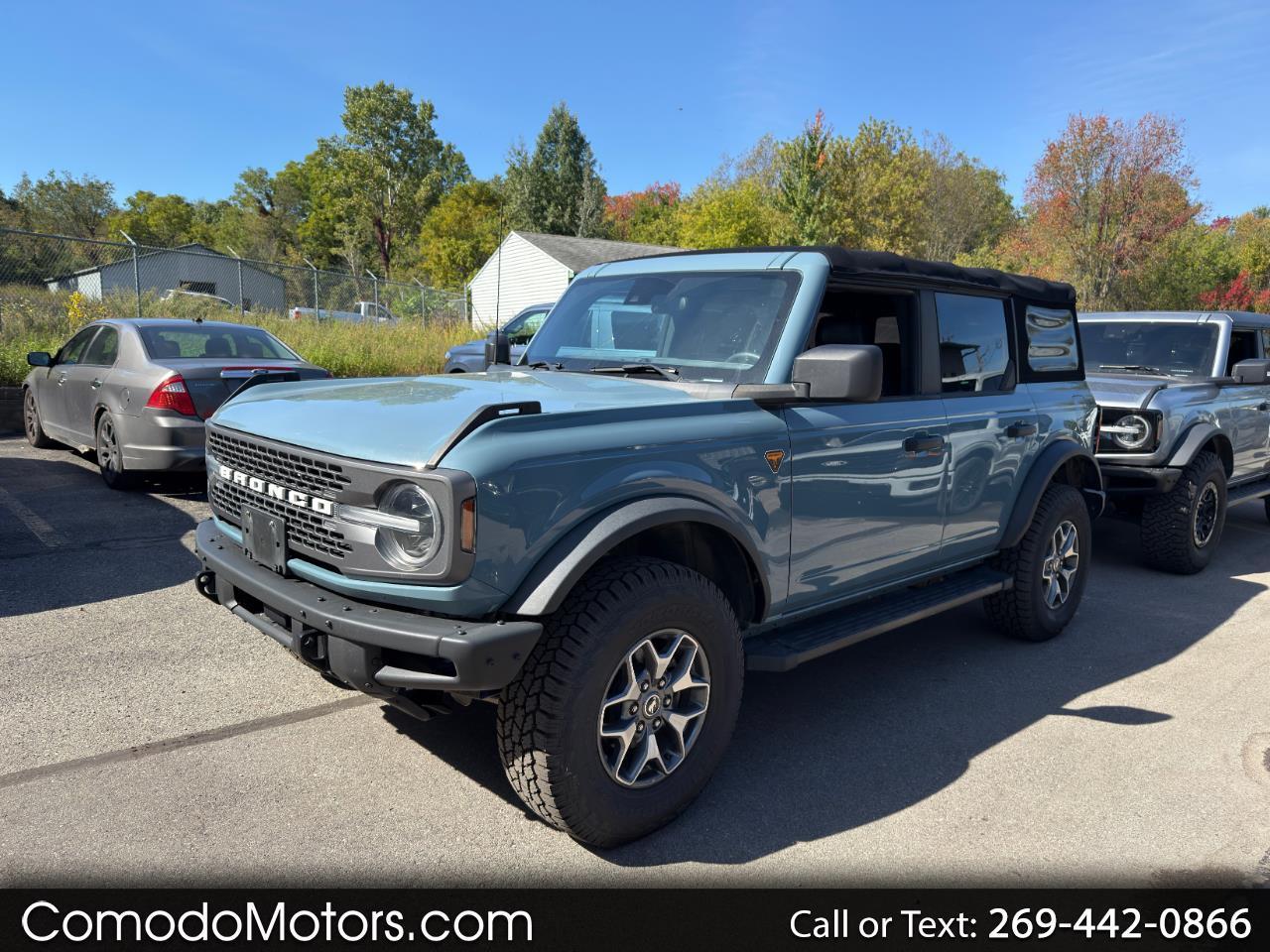 2021 Ford Bronco Badlands Advanced 4-Door 4WD