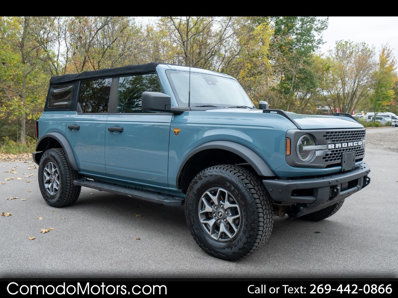 2021 Ford Bronco Badlands Advanced 4-Door 4WD