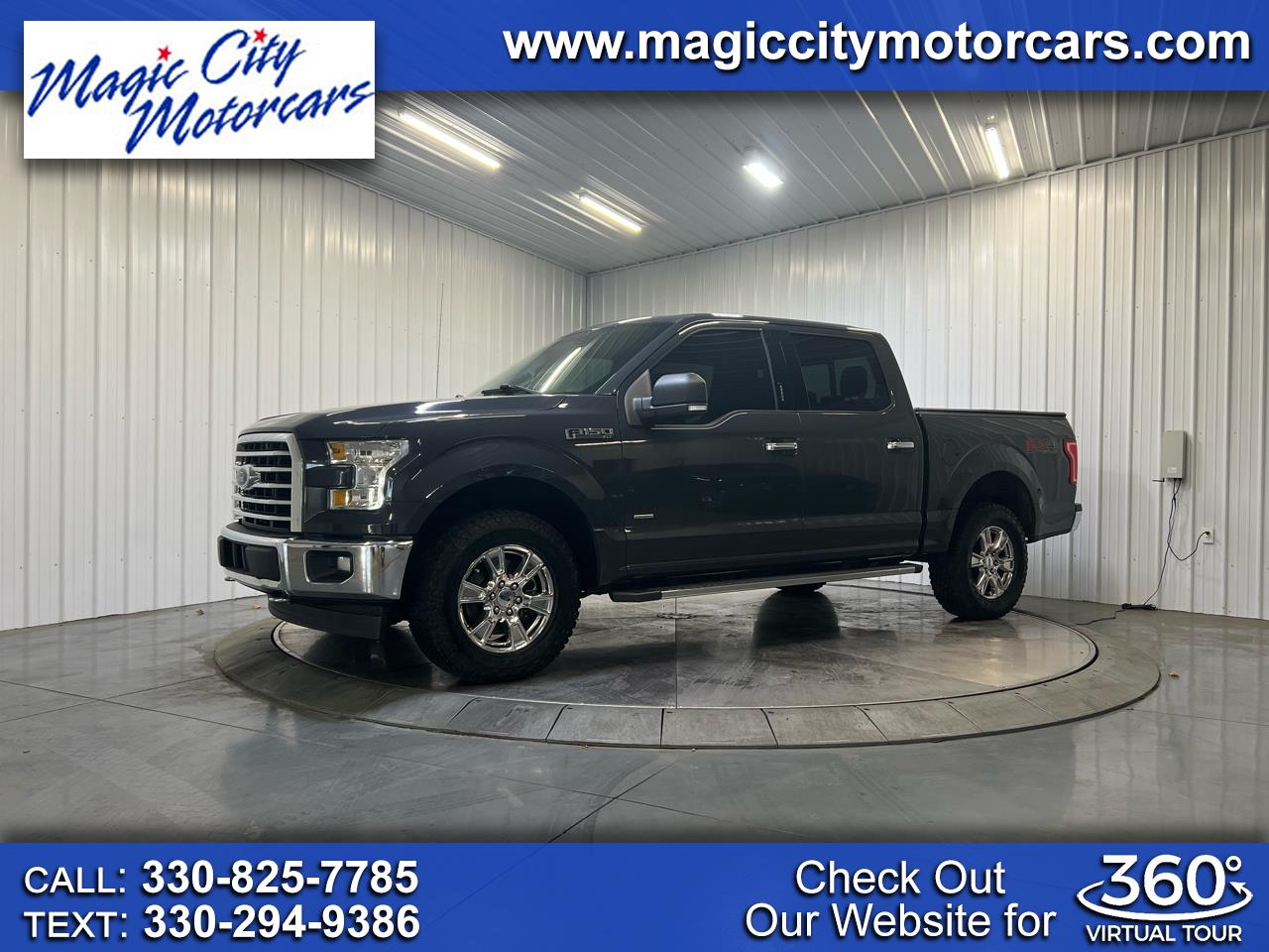 2017 Ford F-150 XLT 4WD SuperCrew 5.5' Box