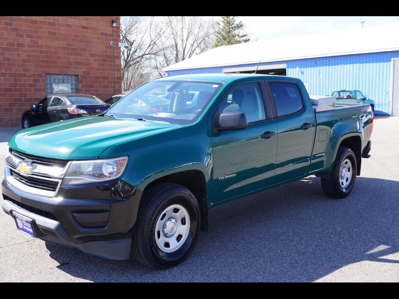 2018 Chevrolet Colorado Work Truck Crew Cab 4WD Long Box