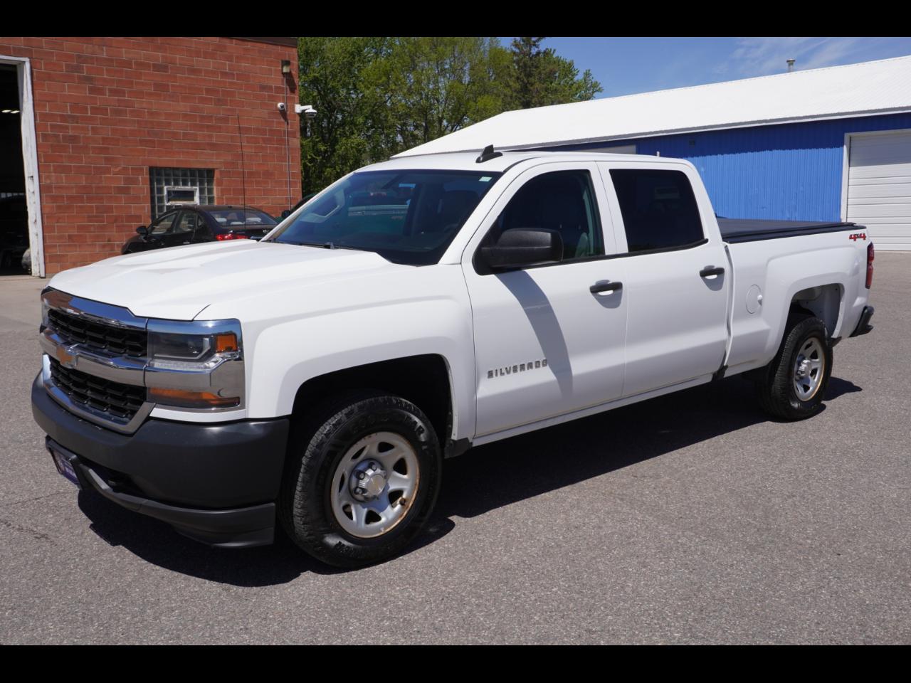 2018 Chevrolet Silverado 1500 Work Truck Crew Cab Long Box 4WD
