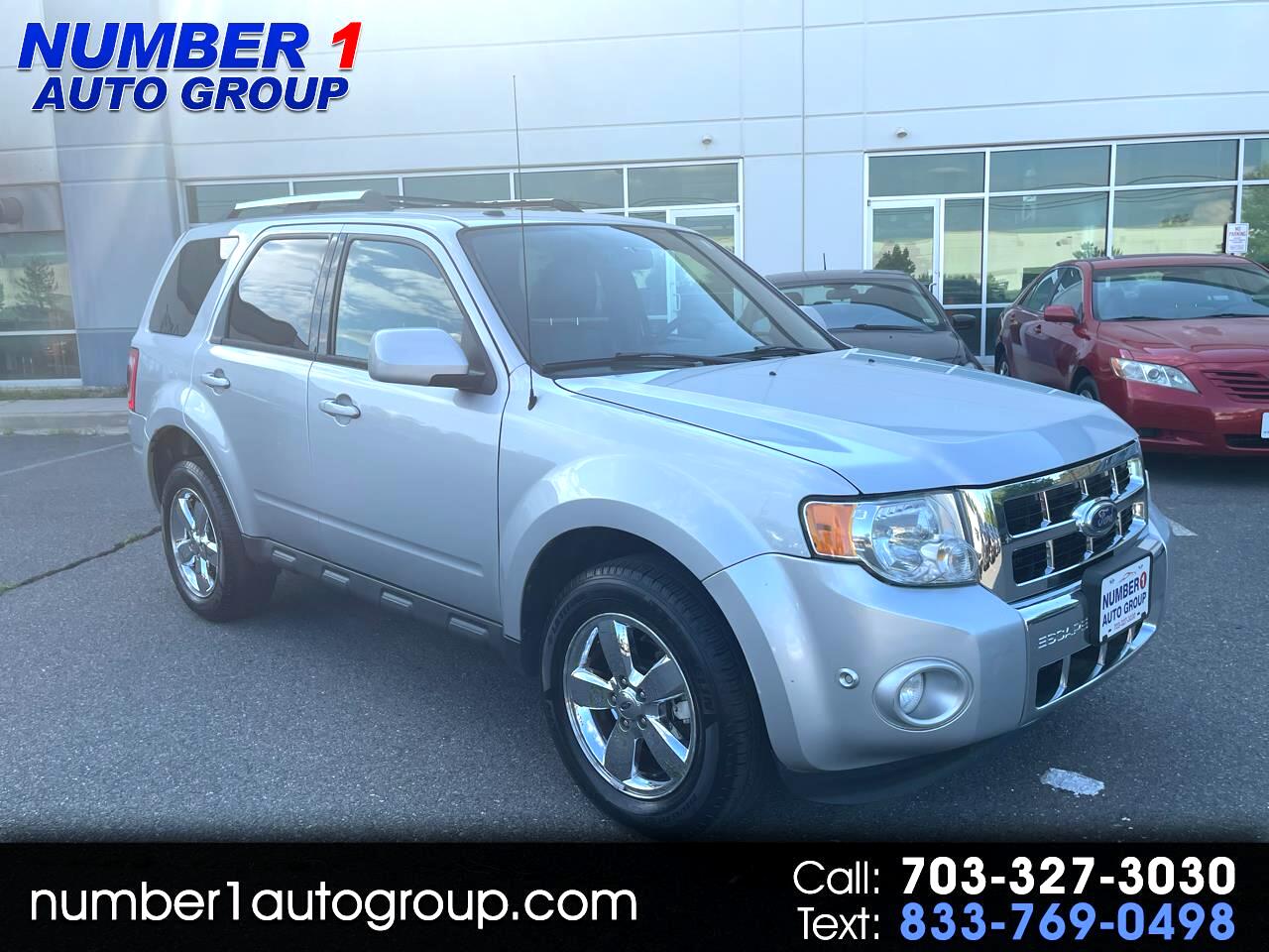 Used 2011 Ford Escape Limited FWD for Sale in Chantilly VA 20152 Number