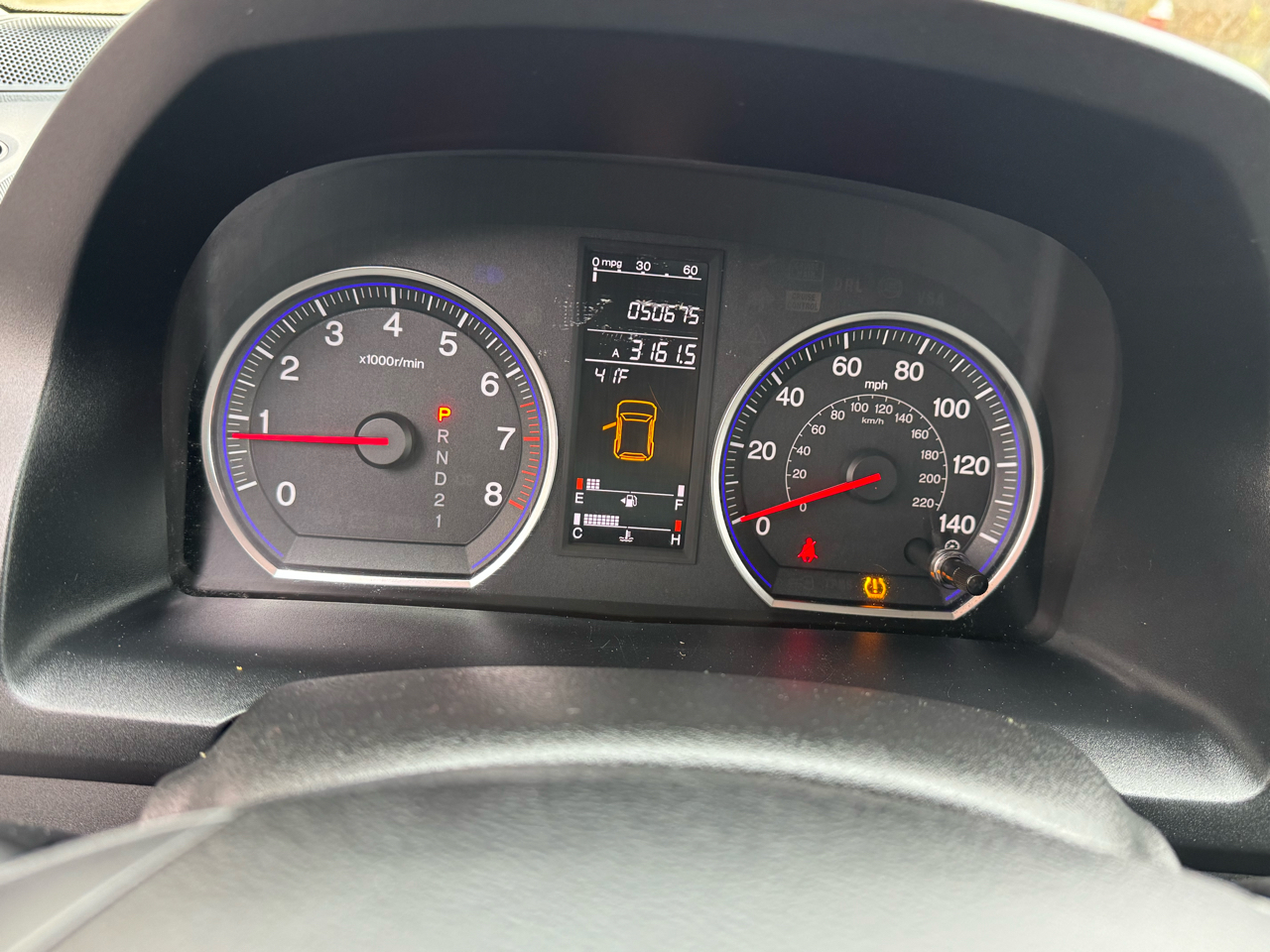 Honda CR-V EX 4WD 5-Speed AT 2009