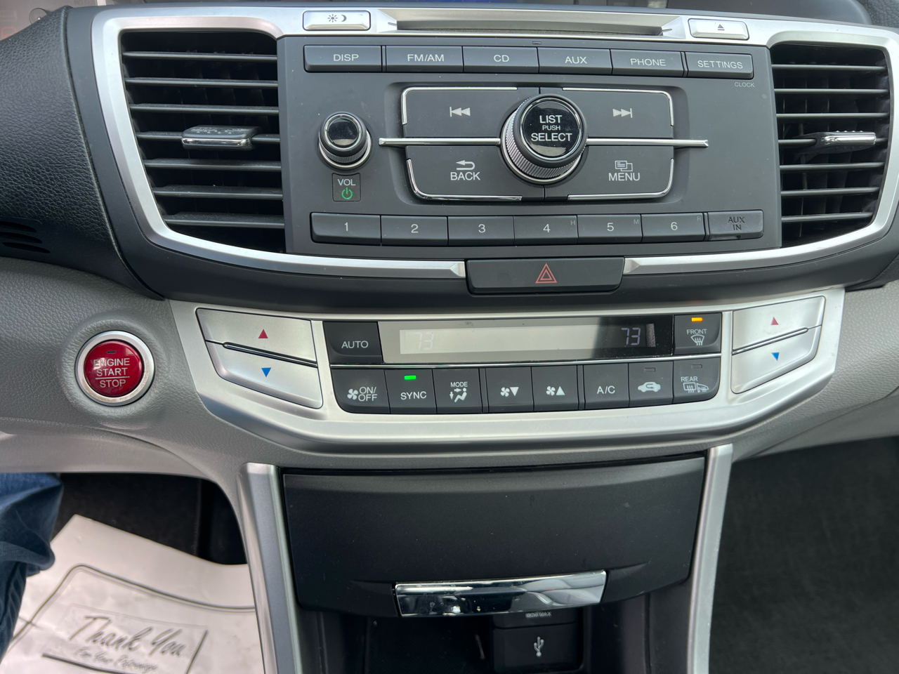 Honda Accord EX Sedan CVT 2015