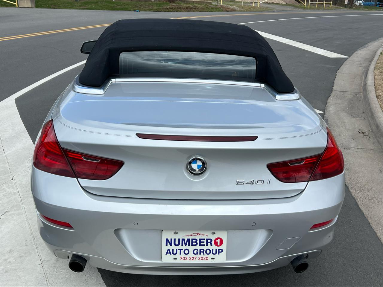BMW 6-Series 640i Convertible 2012