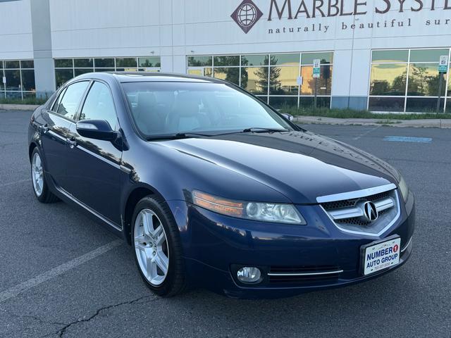 Blue 2008 Acura TL FWD Sedan Front-Wheel Drive Automatic