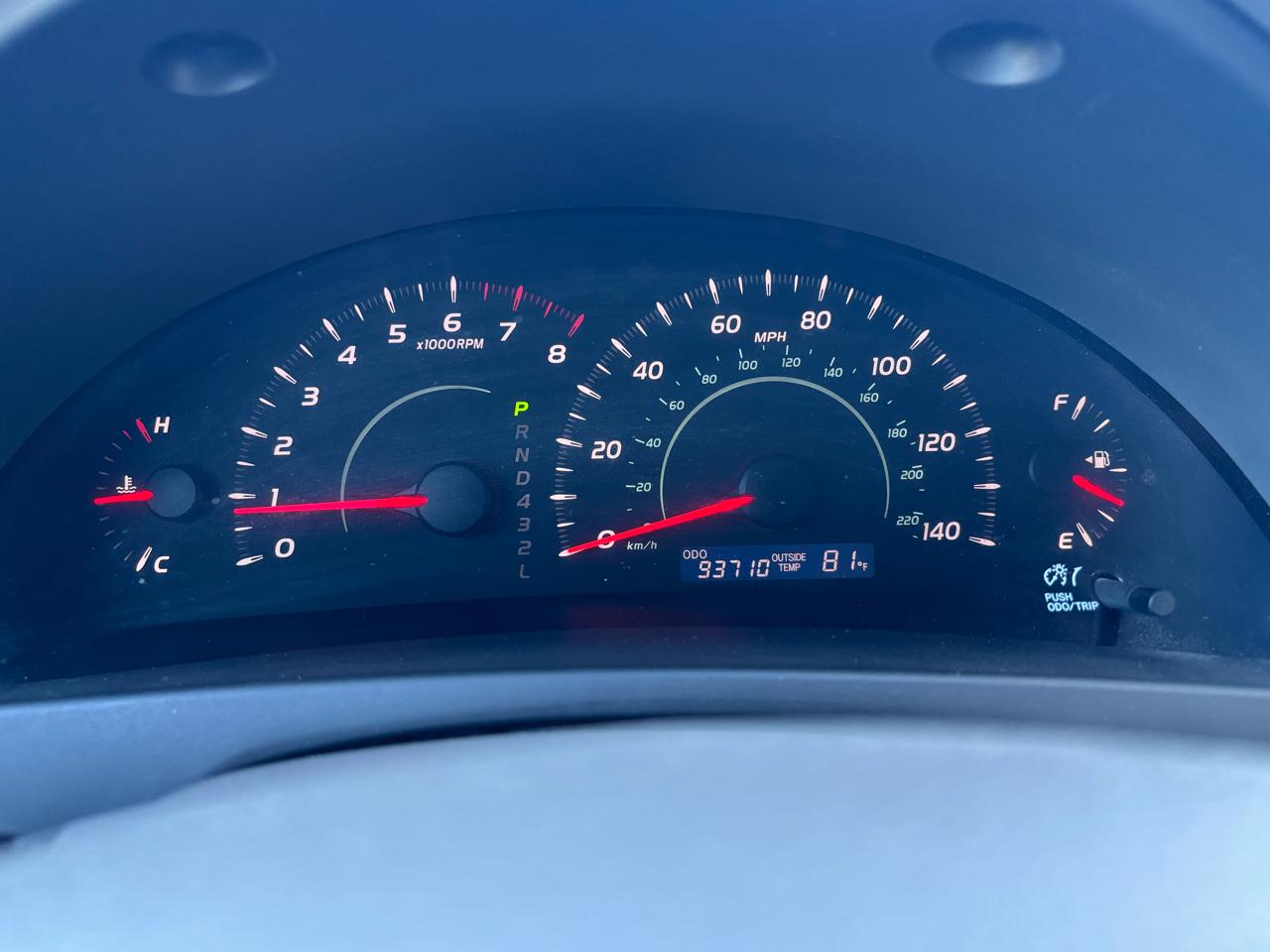 Toyota Camry XLE 2008