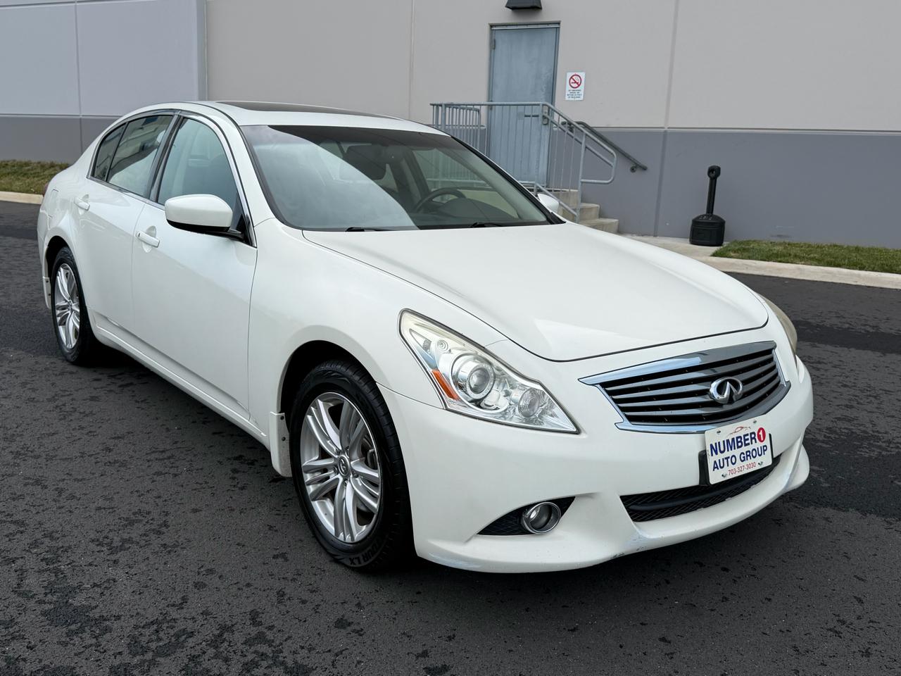 Infiniti G Sedan 37x AWD 2013