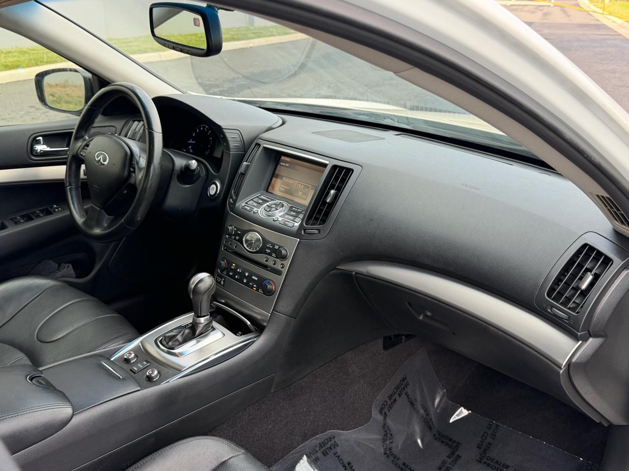 Infiniti G Sedan 37x AWD 2013