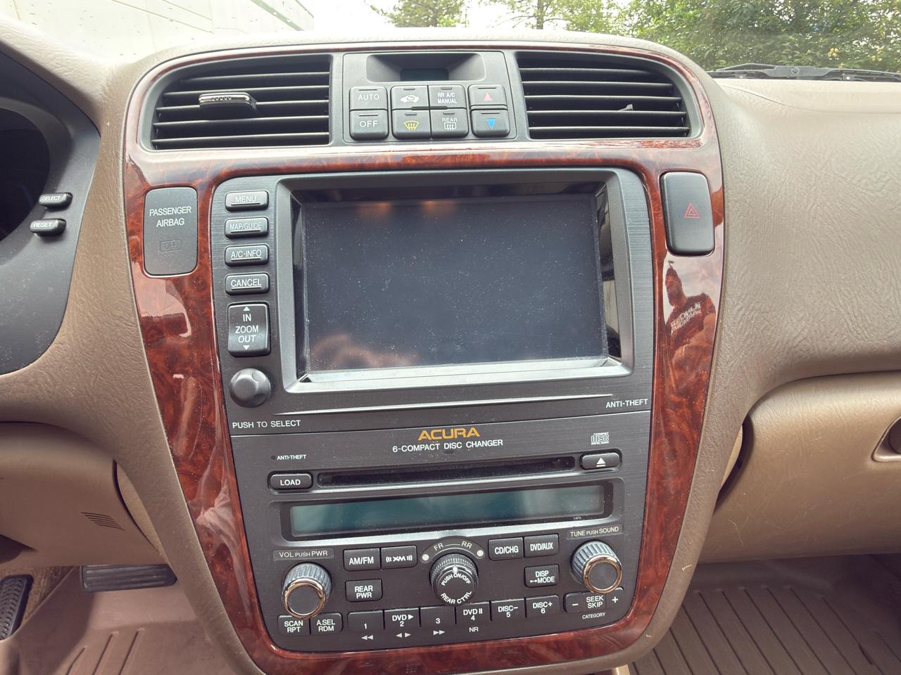 Acura MDX Touring with Navigation System and Rear DVD System 2005