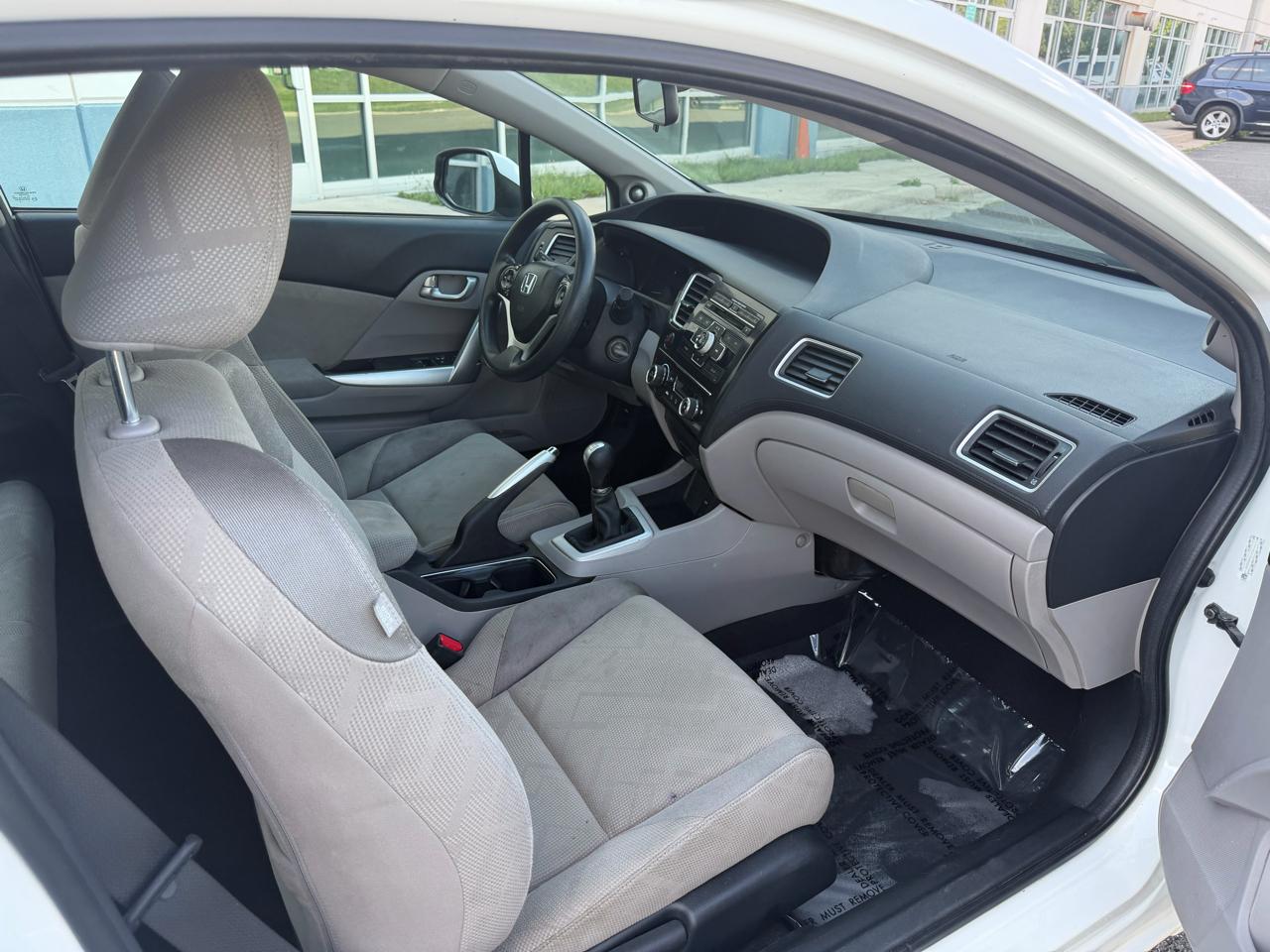 Honda Civic EX Coupe 5-Speed MT 2013