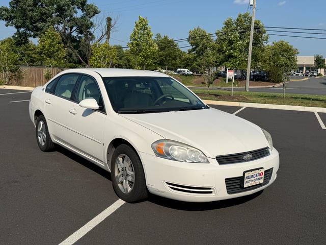 White 2007 Chevrolet Impala Sedan Front-Wheel Drive Automatic