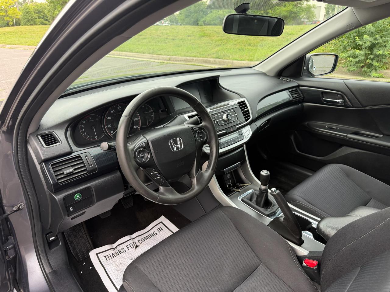 Honda Accord Sport 6-Spd MT 2014