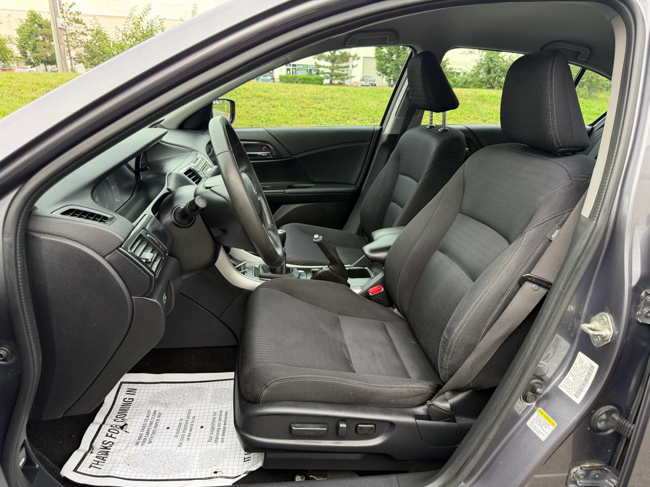 Honda Accord Sport 6-Spd MT 2014