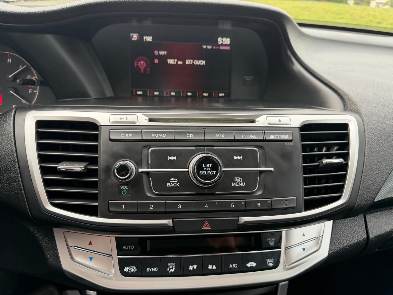 Honda Accord Sport 6-Spd MT 2014