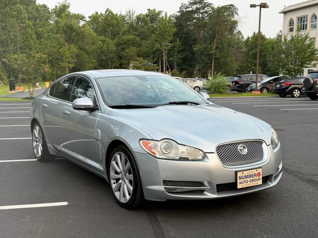 Silver 2010 Jaguar XF Sedan Rear-Wheel Drive Automatic