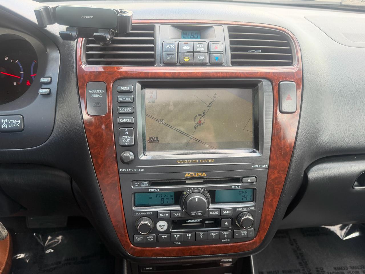 Acura MDX Touring with Navigation System and Rear DVD System 2004