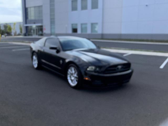 Black 2013 Ford Mustang Coupe Rear-Wheel Drive Manual