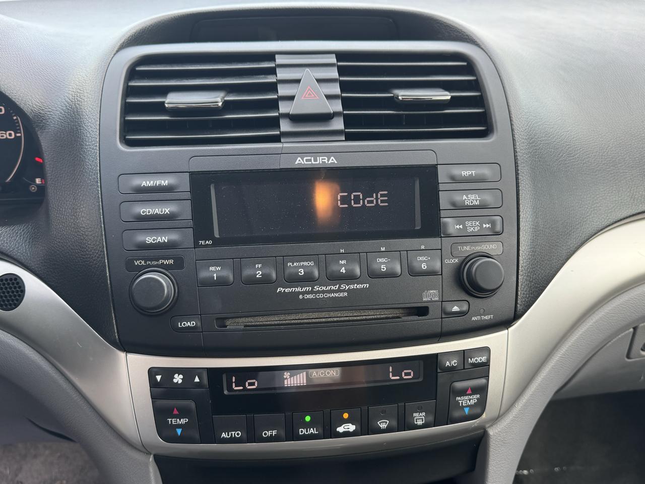Acura TSX 5-speed AT 2004