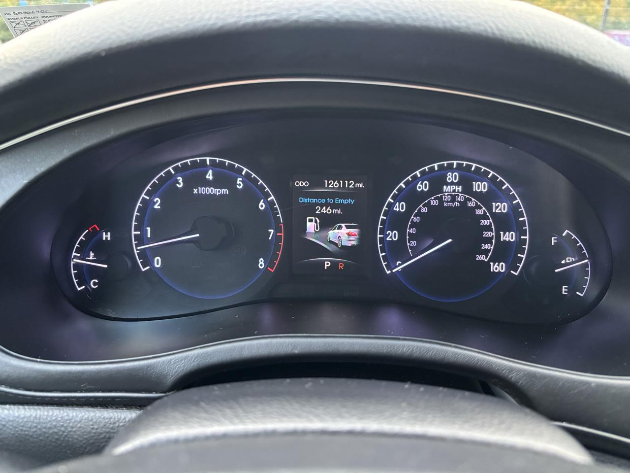 Hyundai Genesis 3.8L 2013