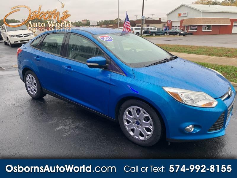 Used 2012 Ford Focus SE Sedan for Sale in Logansport IN 46947 Osborn's