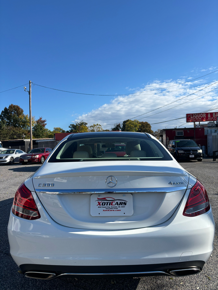 Mercedes-Benz C-Class C300 4MATIC Sedan 2016 Mercedes-Benz C-Class C300 4MATIC Sedan 2016