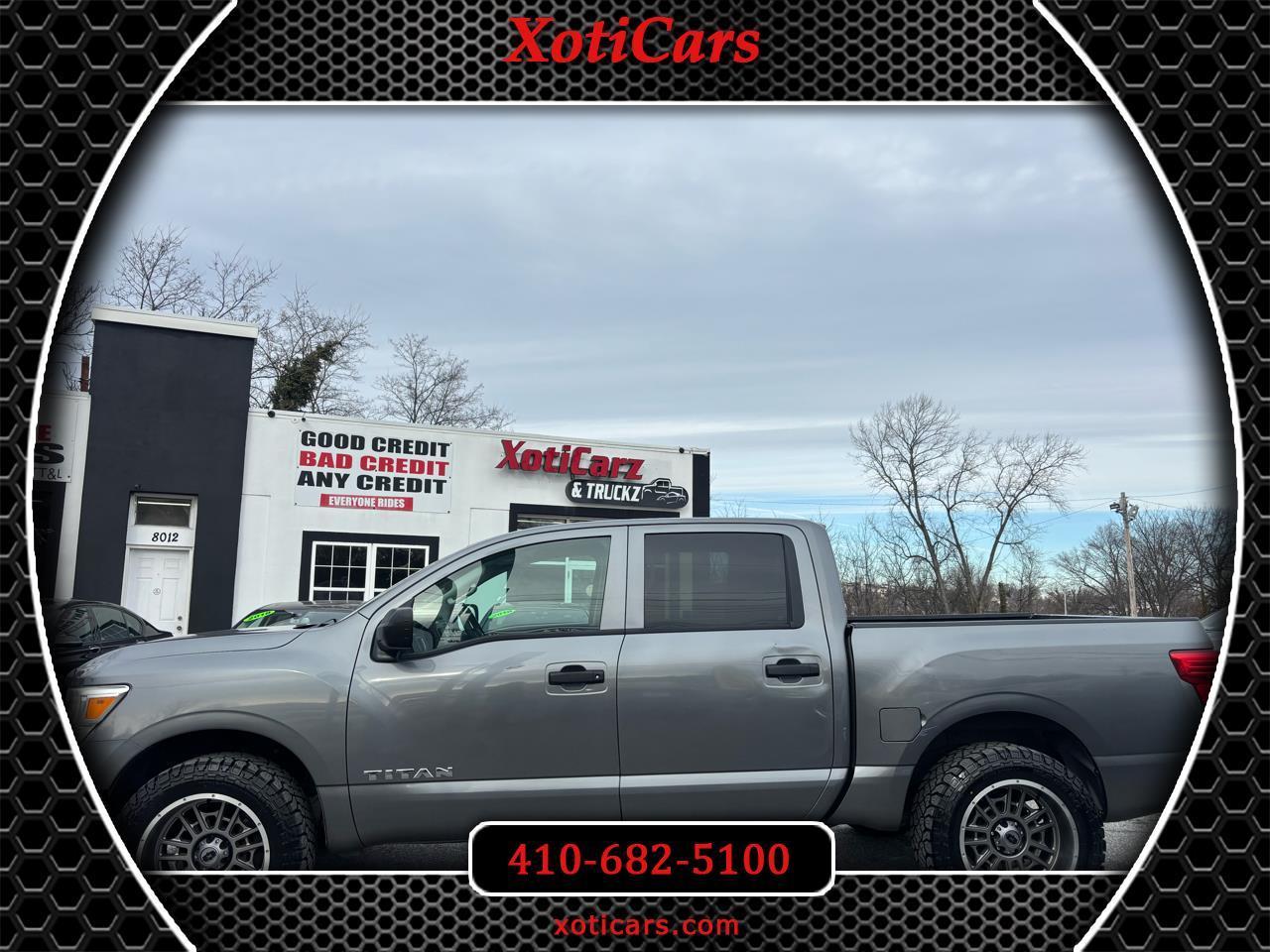 2017 Nissan Titan S Crew Cab 4WD