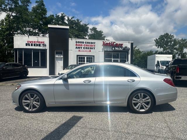 Silver 2016 Mercedes-Benz S-Class Sedan All-Wheel Drive Automatic