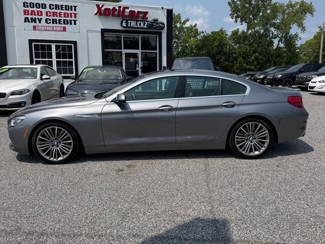 Gray 2019 BMW 6 Series Sedan All-Wheel Drive Automatic
