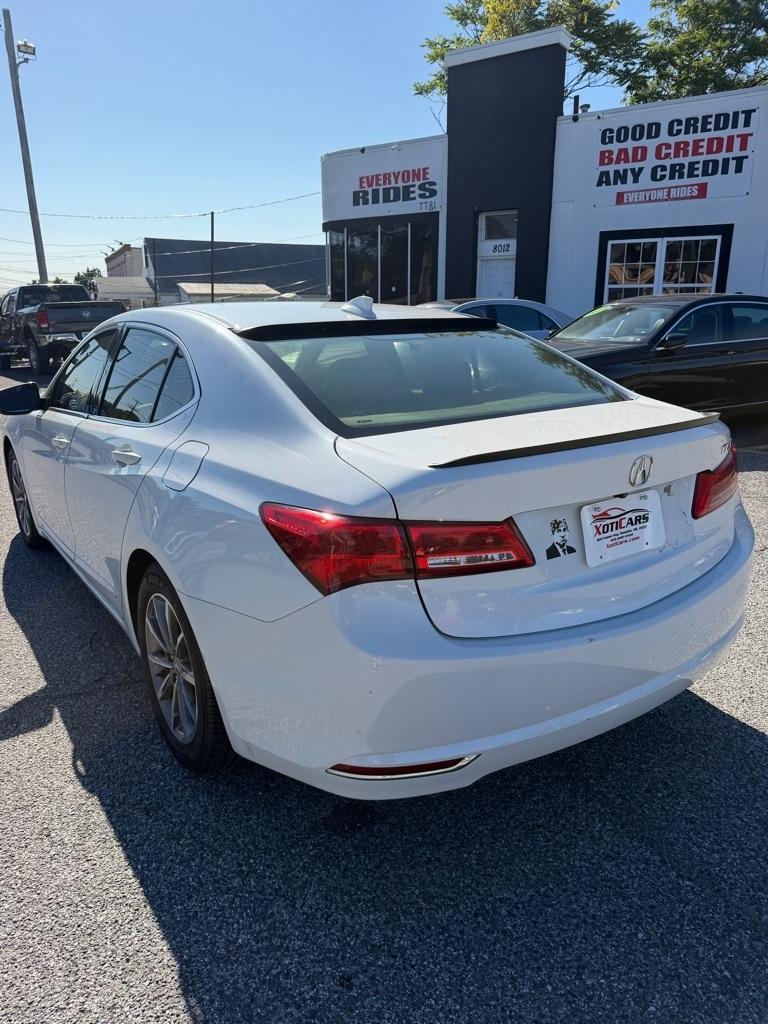 White 2020 Acura TLX Sedan Front-Wheel Drive Automatic
