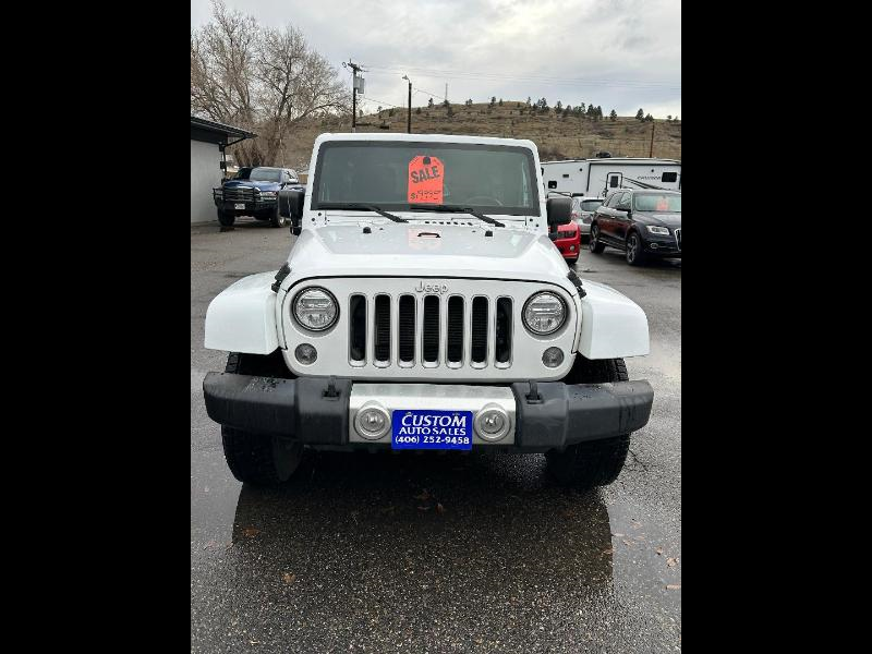 2016 Jeep Wrangler Unlimited Sahara 4WD