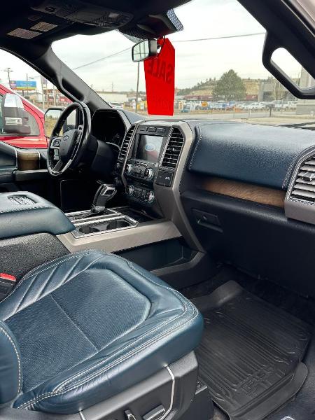 Ford F-150 4WD SuperCrew 157" Platinum 2018