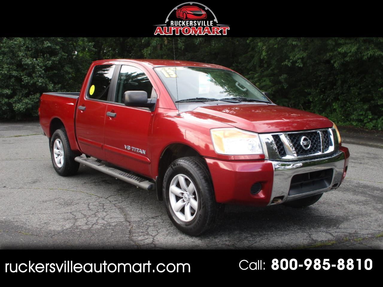 2013 Nissan Titan SV Crew Cab 4WD