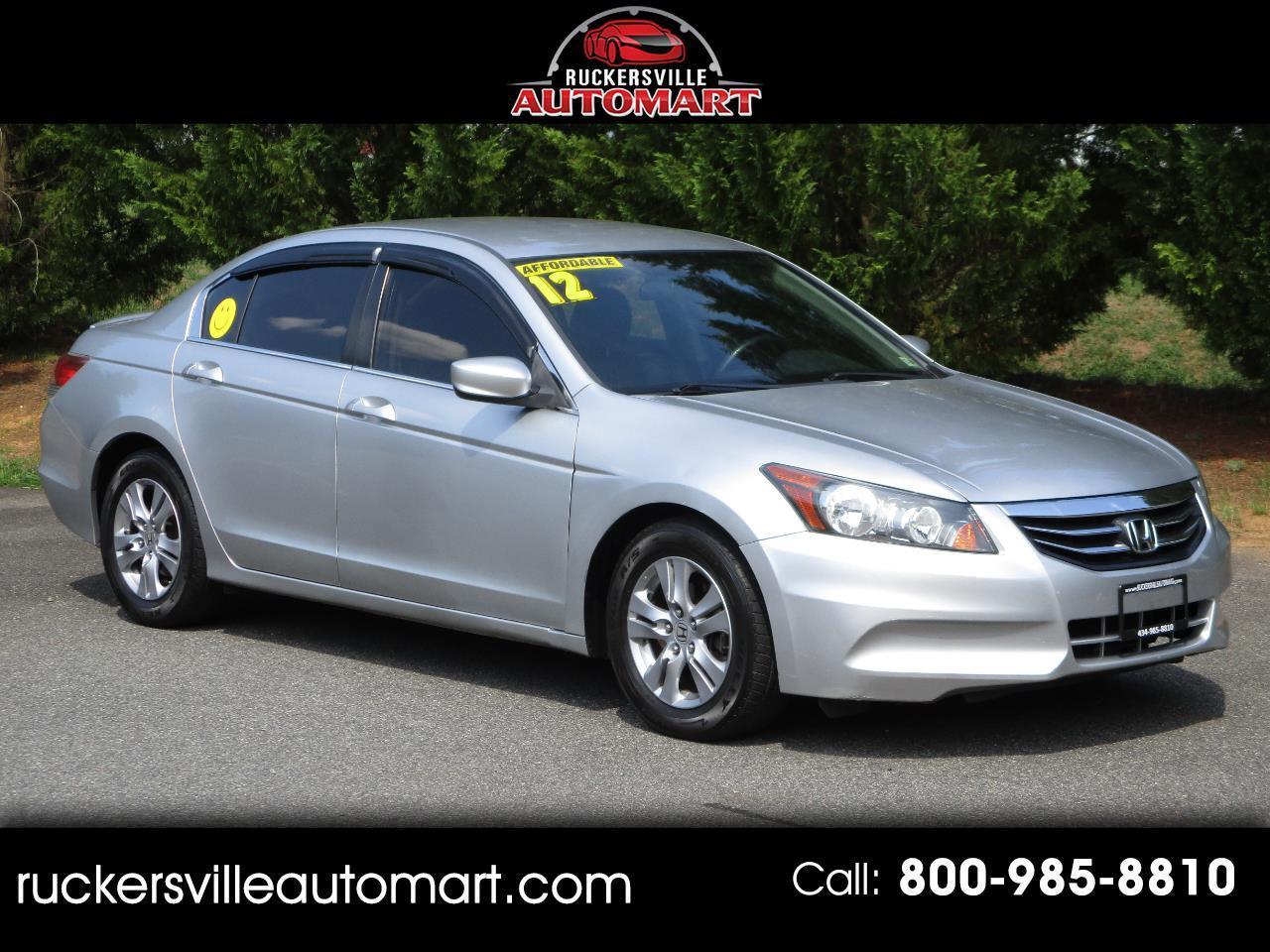 Honda Accord SE Sedan AT 2012