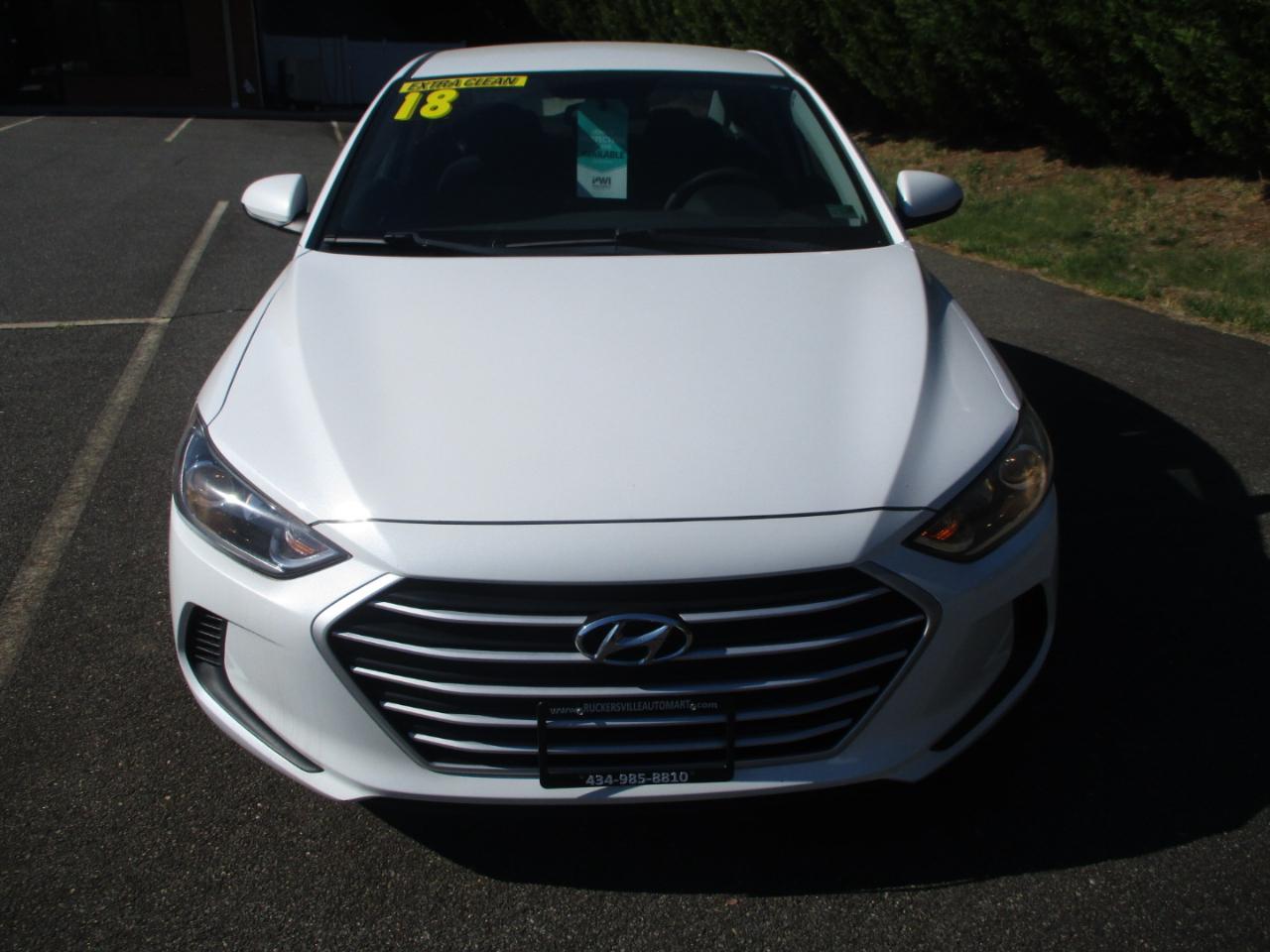 Hyundai Elantra SEL 2018