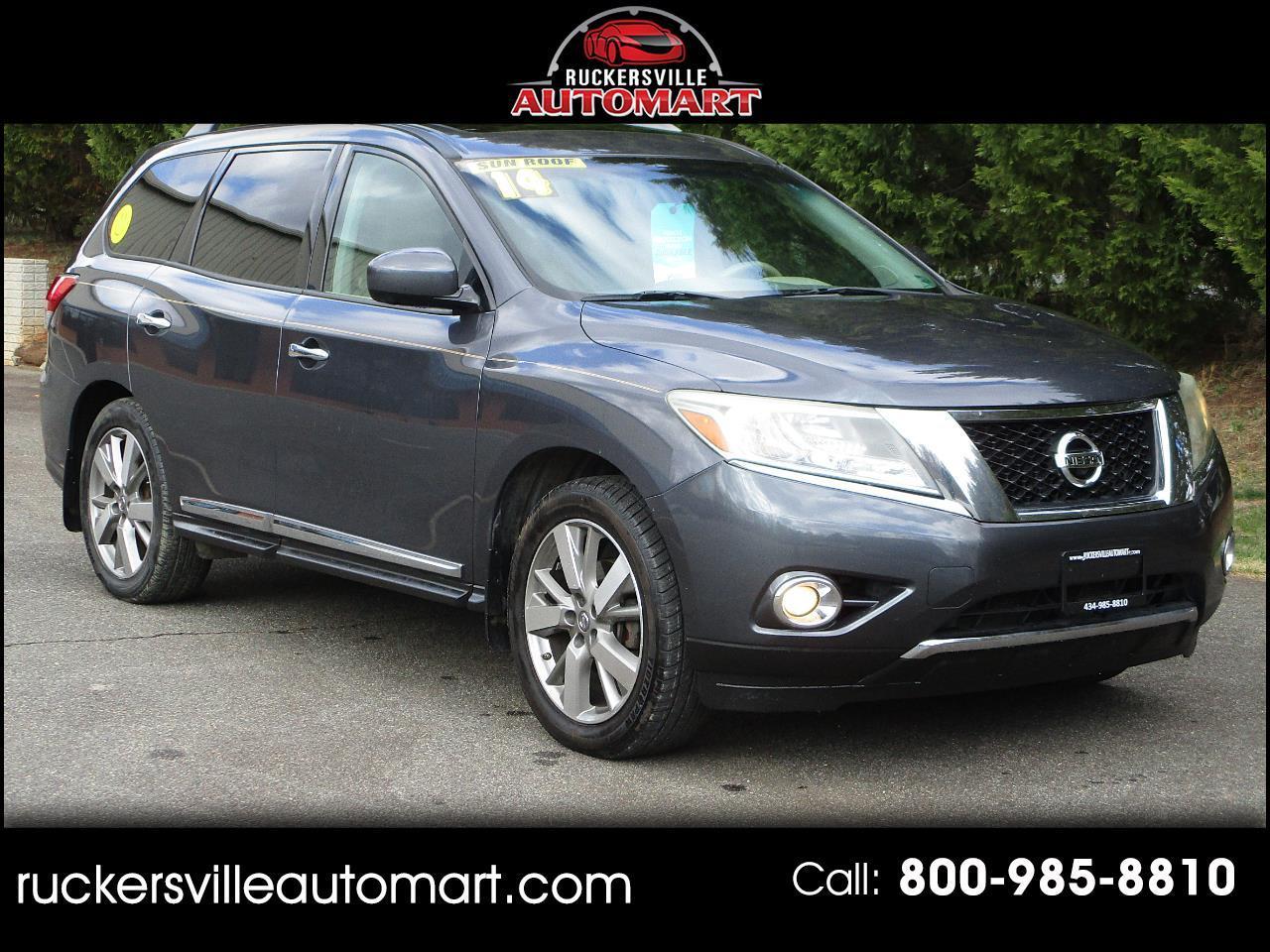 Nissan Pathfinder Platinum 4WD 2014