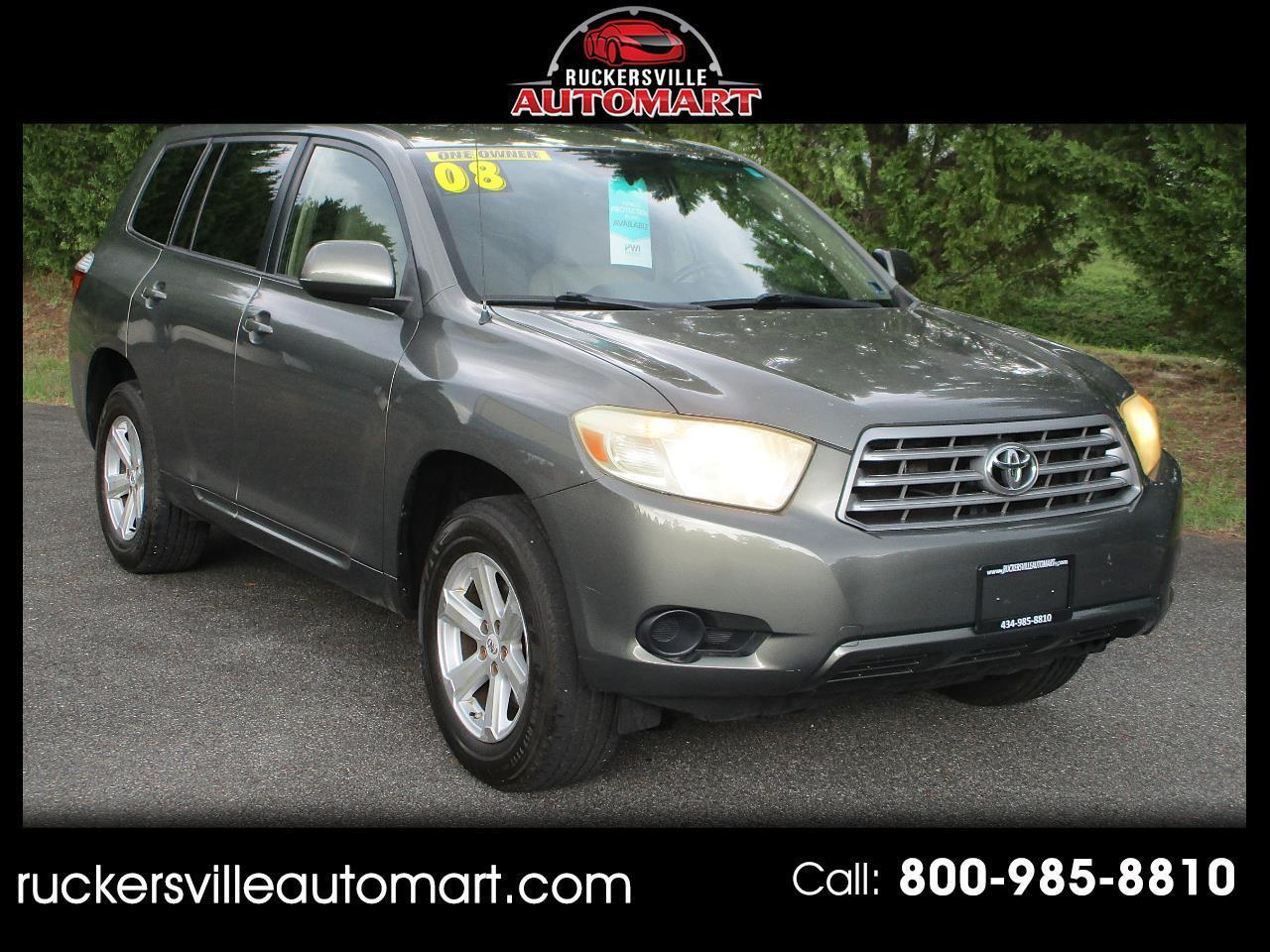 2008 Toyota Highlander Base 4WD