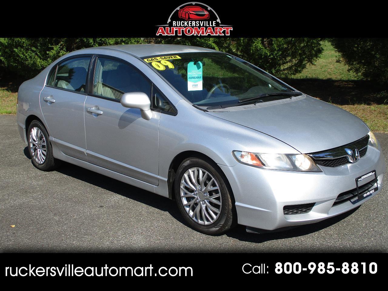 2009 Honda Civic LX Sedan 5-Speed AT