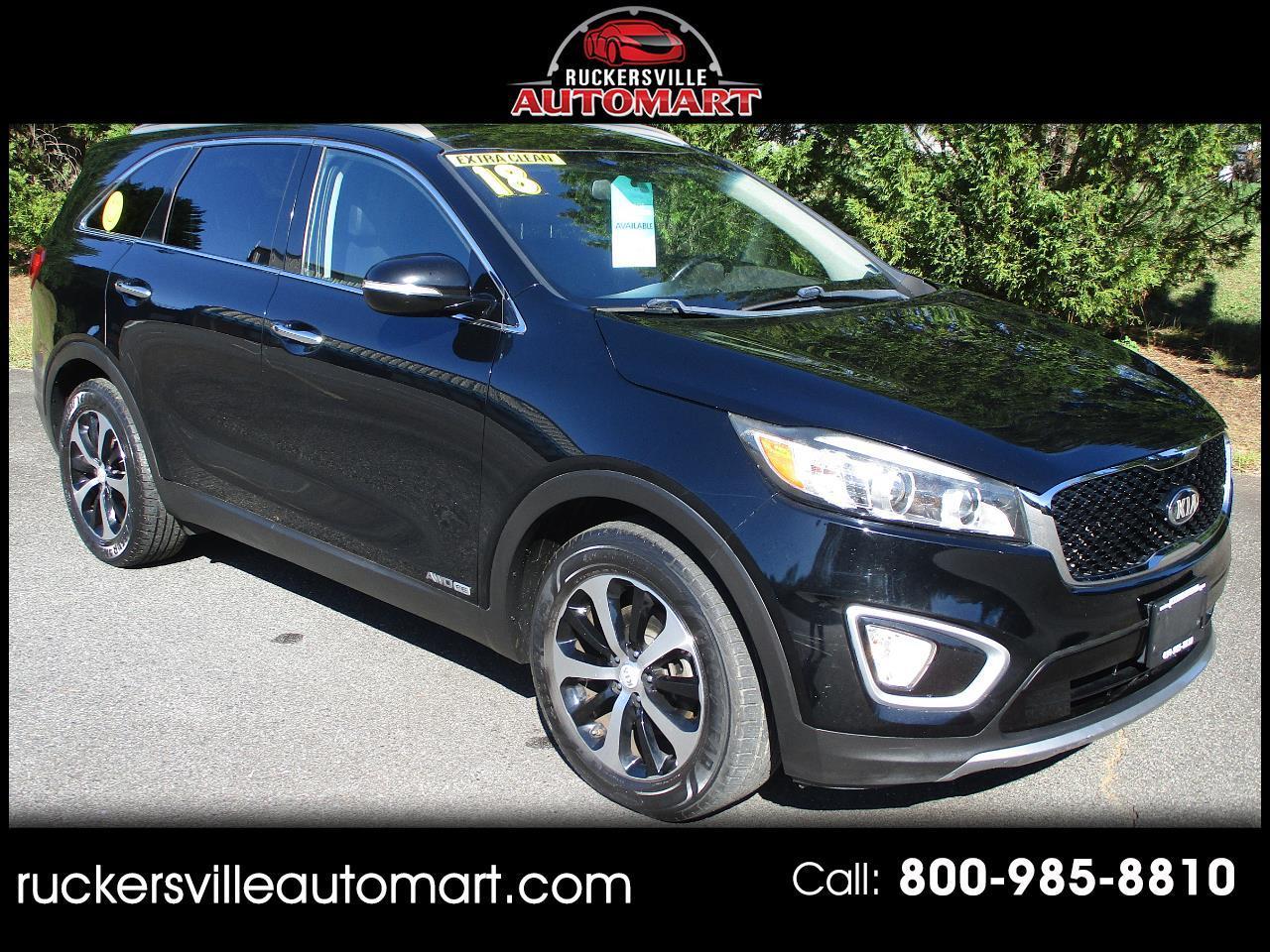 Kia Sorento EX V6 AWD 2018