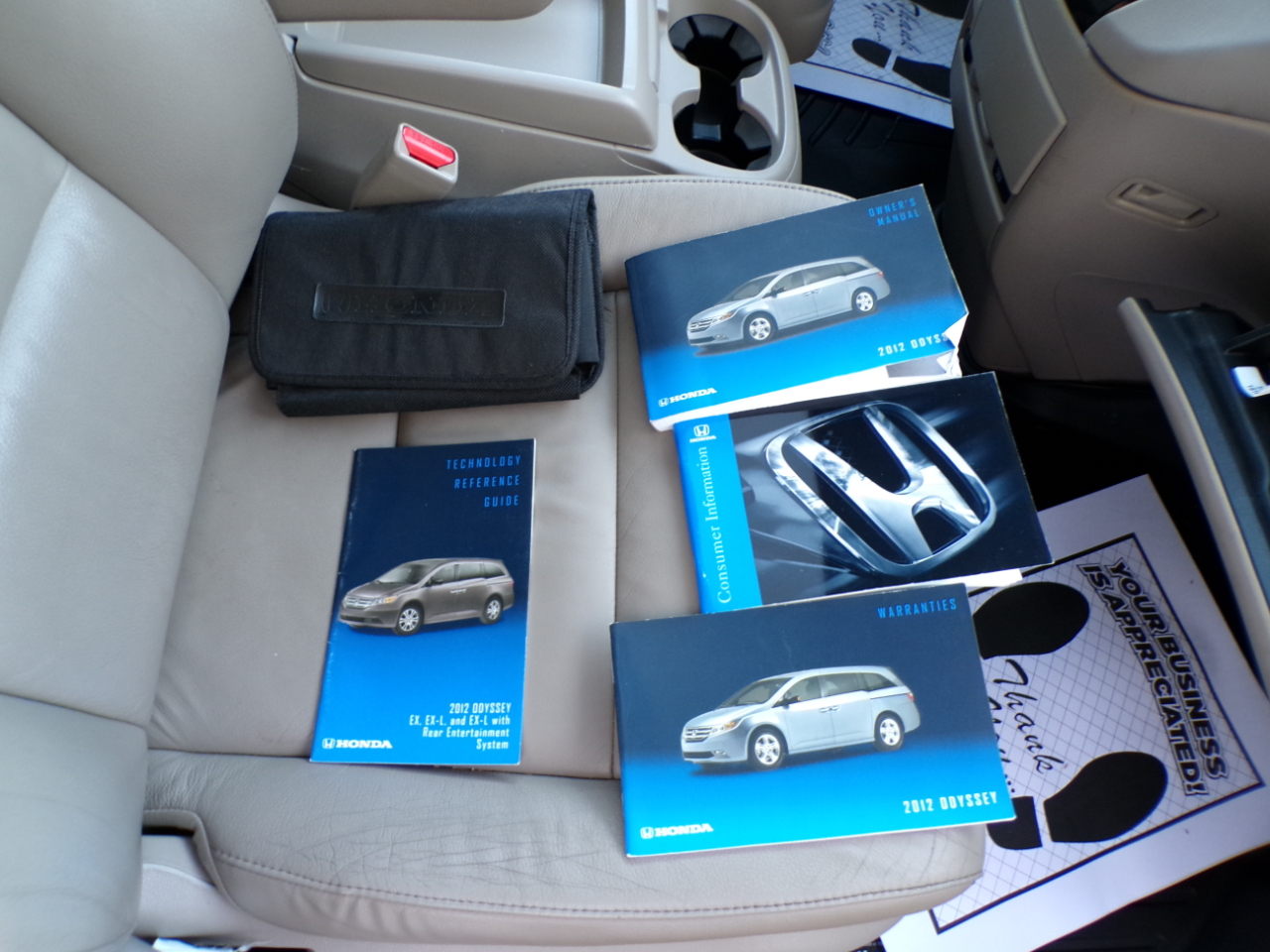 Honda Odyssey 5dr EX-L 2012 Honda Odyssey 5dr EX-L 2012