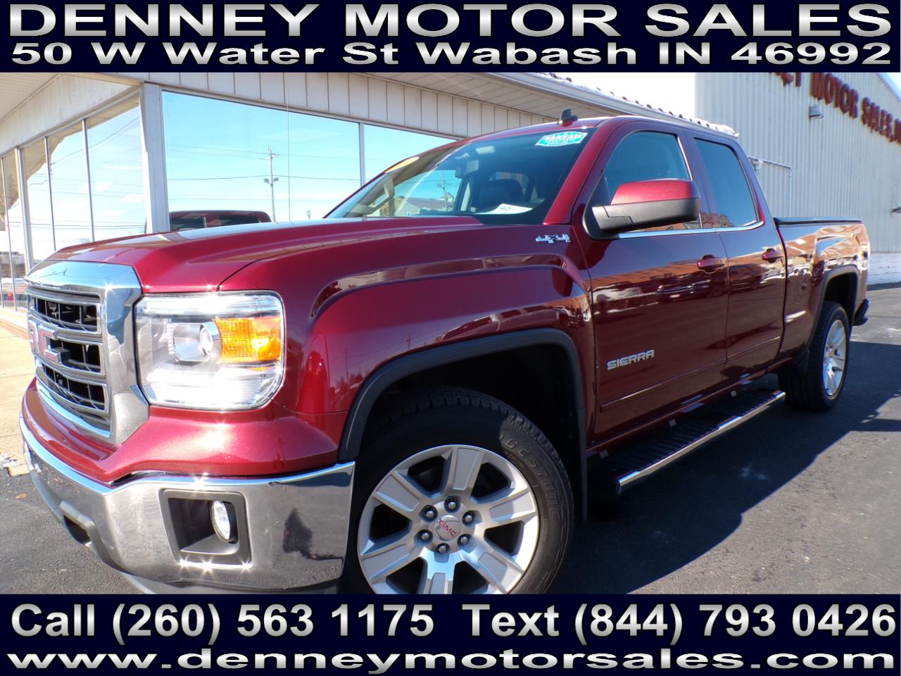 2014 GMC Sierra 1500 4WD Double Cab 143.5" SLE
