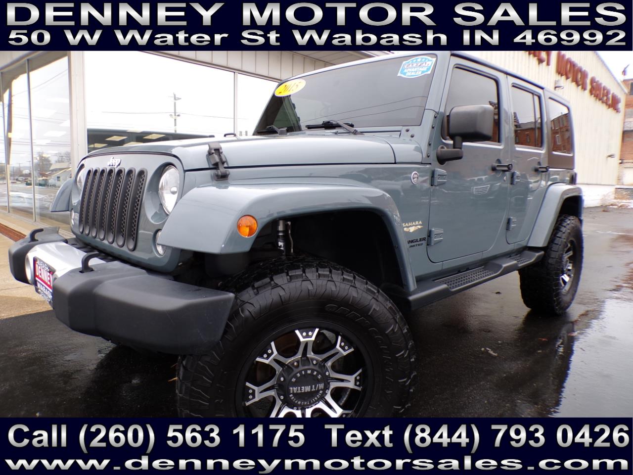 Jeep Wrangler Unlimited 4WD 4dr Sahara 2015
